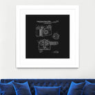 Camera Patent - Black by Finlay McNevin on GIANT ART - black typography