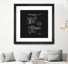 Camera Patent - Black by Finlay McNevin on GIANT ART - black typography