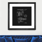 Camera Patent - Black by Finlay McNevin on GIANT ART - black typography