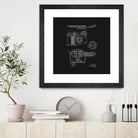 Camera Patent - Black by Finlay McNevin on GIANT ART - black typography