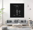 Stethoscope Patent - Black by Finlay McNevin on GIANT ART - black typography