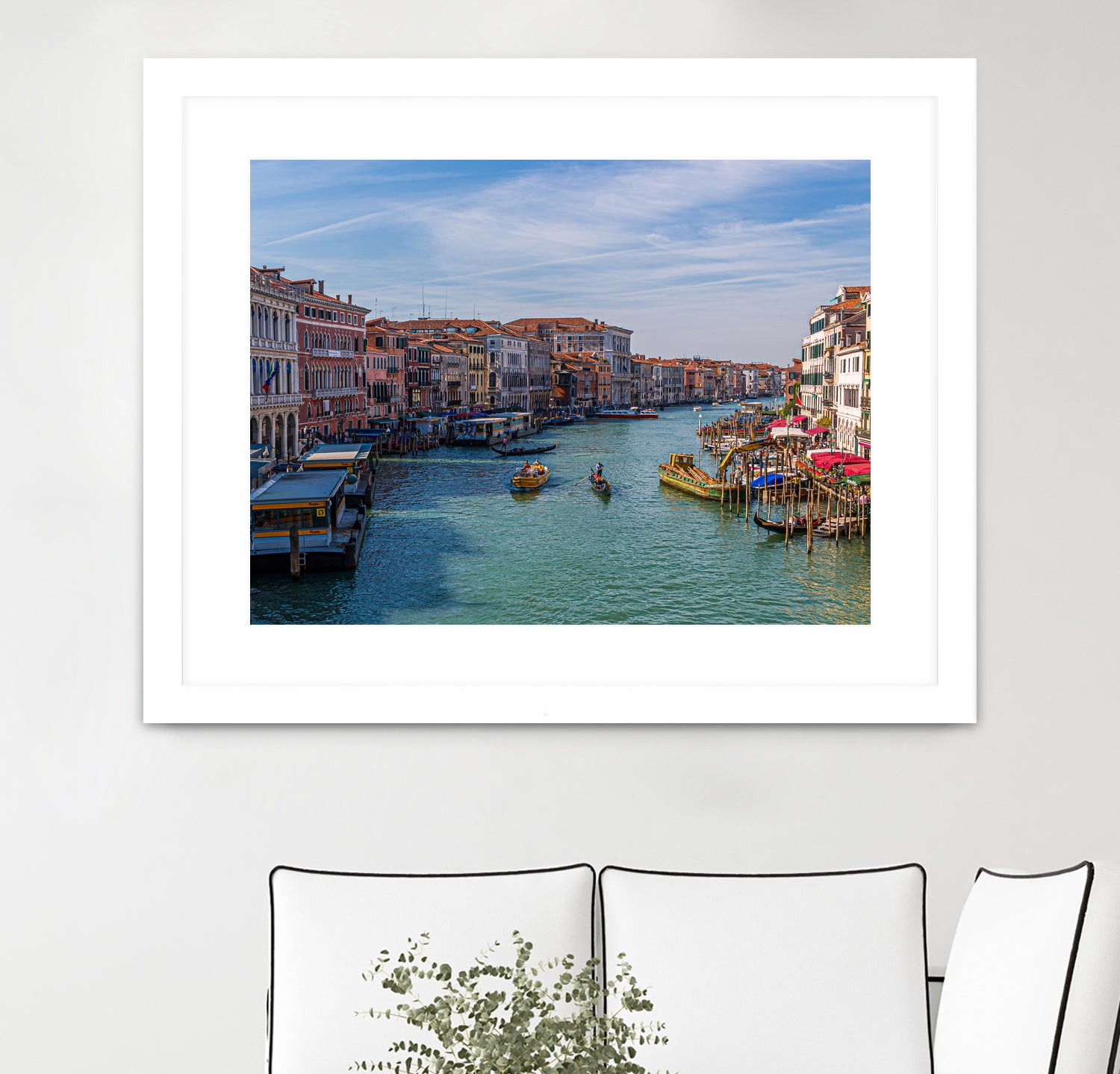 Rialto Station in Grand Canal by Darryl Brooks on GIANT ART - blue photo illustration