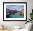 Rialto Station in Grand Canal by Darryl Brooks on GIANT ART - blue photo illustration