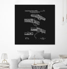 Breech Loading Rifle Patent - Black by Finlay McNevin on GIANT ART - black typography