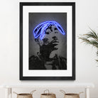 2Pac by Octavian Mihai Mielu on GIANT ART - gray photo manipulation