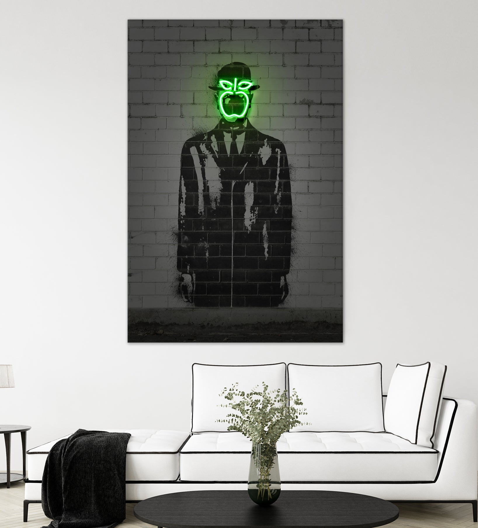 The son of man by Octavian Mihai Mielu on GIANT ART - green photo manipulation