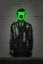 The son of man by Octavian Mihai Mielu on GIANT ART - green photo manipulation