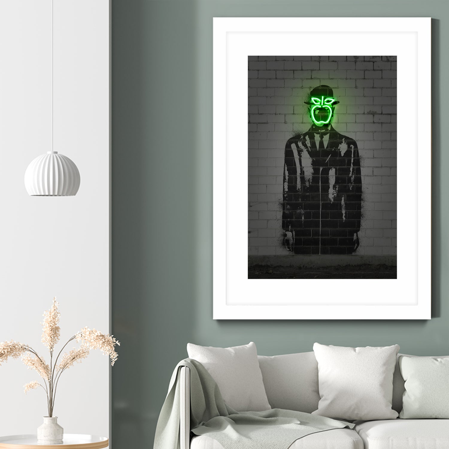 The son of man by Octavian Mihai Mielu on GIANT ART - green photo manipulation