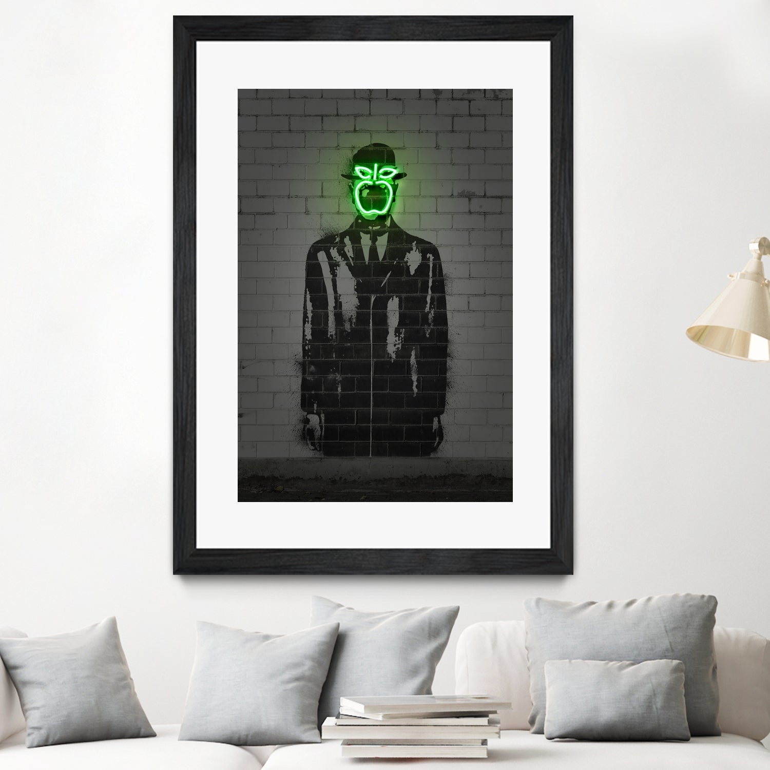 The son of man by Octavian Mihai Mielu on GIANT ART - green photo manipulation