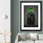 The son of man by Octavian Mihai Mielu on GIANT ART - green photo manipulation