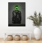 The son of man by Octavian Mihai Mielu on GIANT ART - green photo manipulation