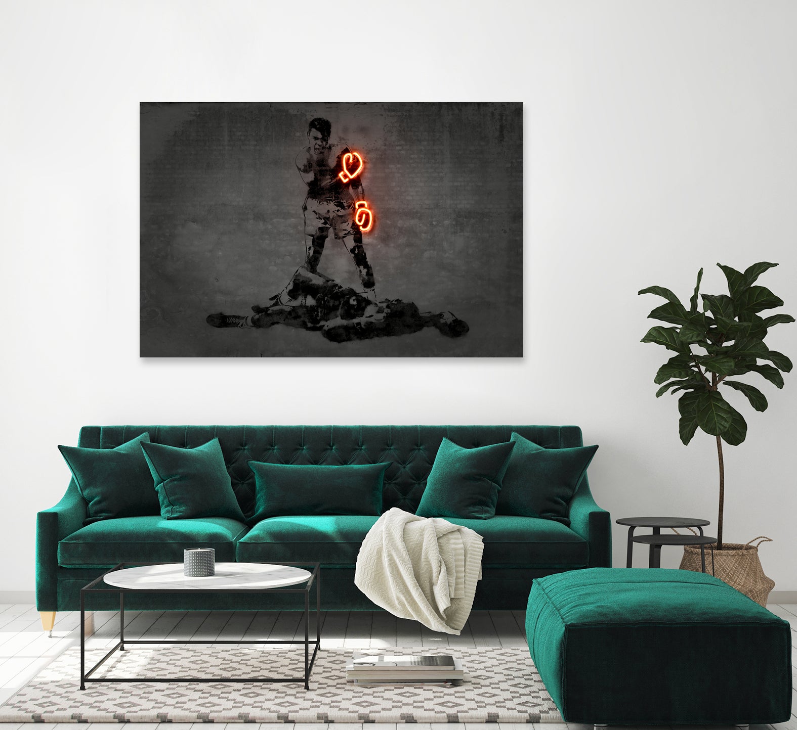 Ali by Octavian Mihai Mielu on GIANT ART - red photo manipulation