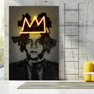 Basquiat by Octavian Mihai Mielu on GIANT ART - yellow photo manipulation