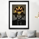 Basquiat by Octavian Mihai Mielu on GIANT ART - yellow photo manipulation