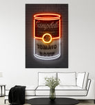 Soup Can by Octavian Mihai Mielu on GIANT ART - red photo manipulation