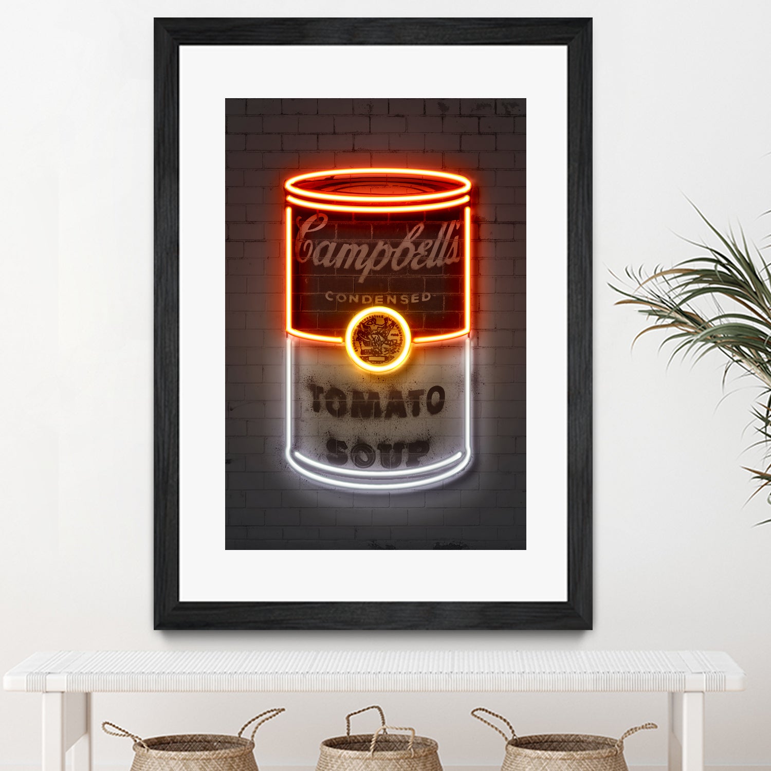 Soup Can by Octavian Mihai Mielu on GIANT ART - red photo manipulation