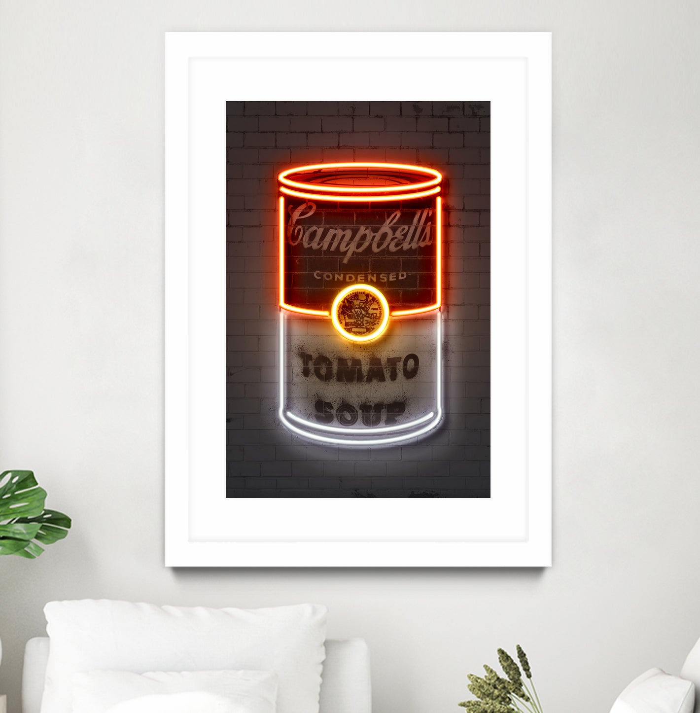 Soup Can by Octavian Mihai Mielu on GIANT ART - red photo manipulation