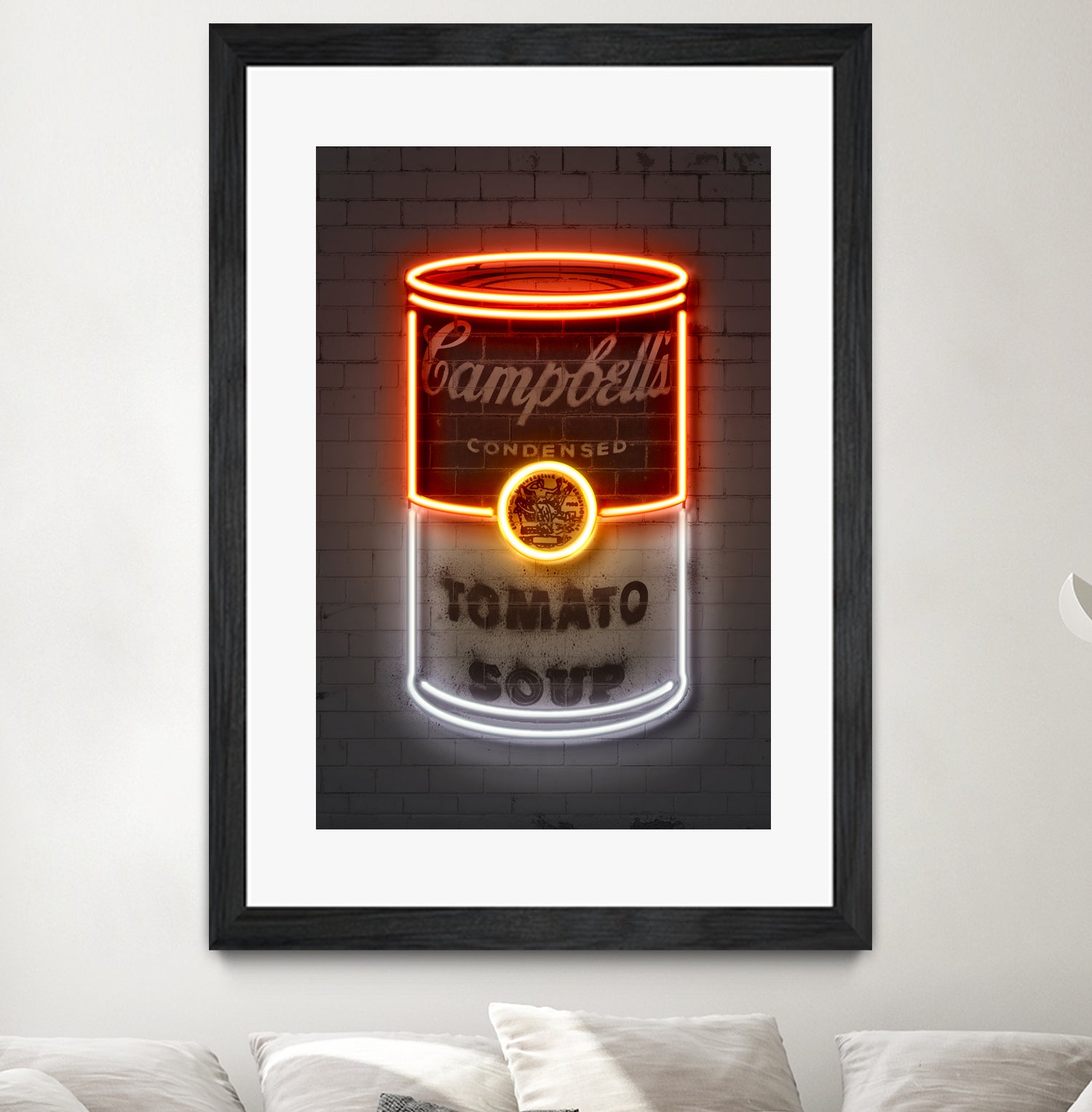 Soup Can by Octavian Mihai Mielu on GIANT ART - red photo manipulation