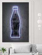 Coke by Octavian Mihai Mielu on GIANT ART - gray photo manipulation