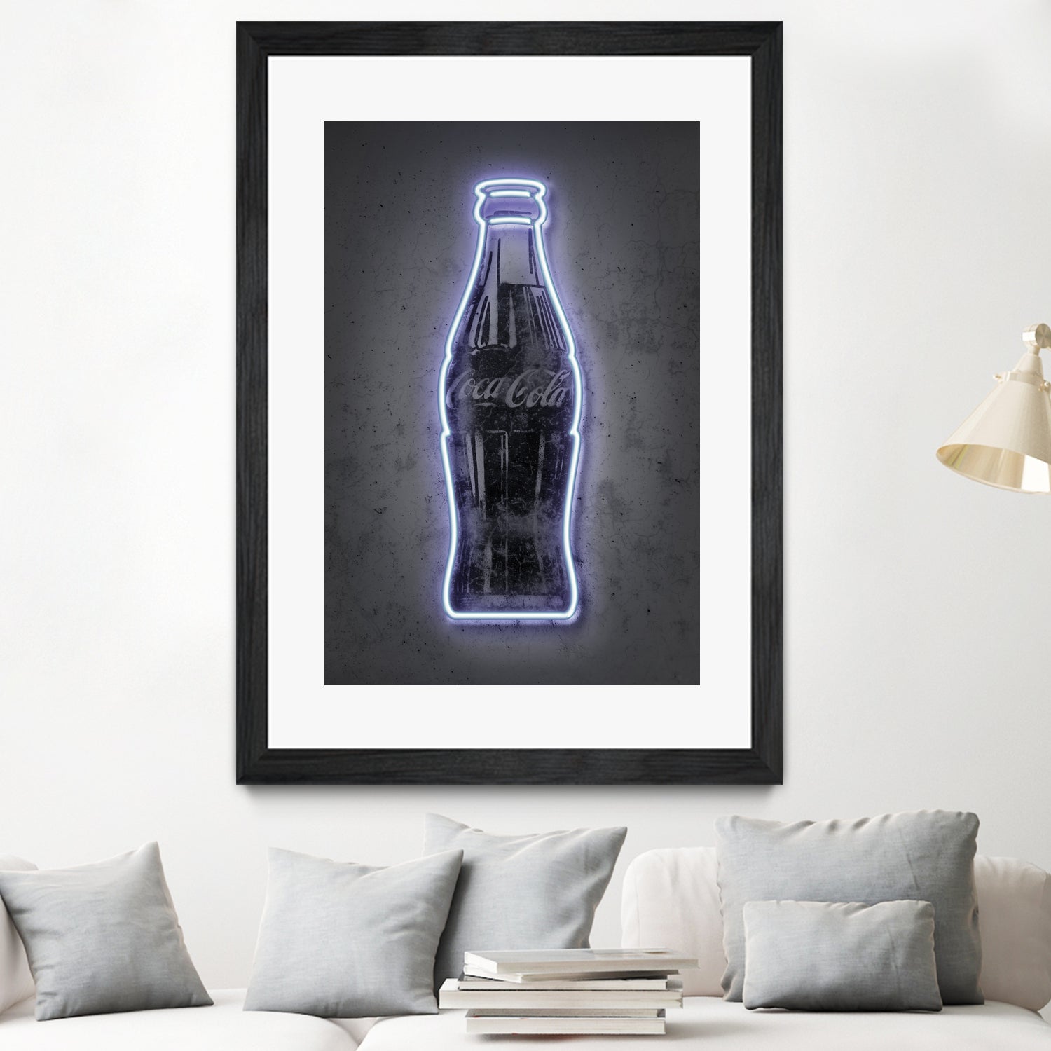 Coke by Octavian Mihai Mielu on GIANT ART - gray photo manipulation