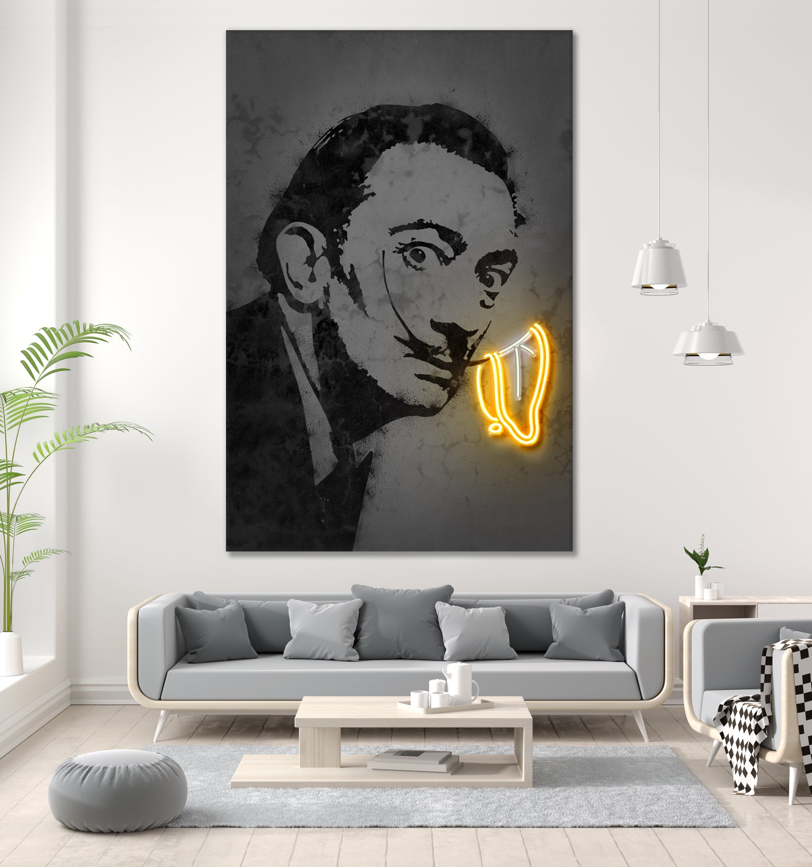 Dali by Octavian Mihai Mielu on GIANT ART - gray photo manipulation