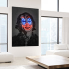 Joker by Octavian Mihai Mielu on GIANT ART - gray photo manipulation