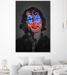 Joker by Octavian Mihai Mielu on GIANT ART - gray photo manipulation