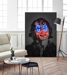 Joker by Octavian Mihai Mielu on GIANT ART - gray photo manipulation