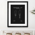 Thomas Edison Light Bulb Patent - Black by Finlay McNevin on GIANT ART - black typography