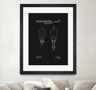 Thomas Edison Light Bulb Patent - Black by Finlay McNevin on GIANT ART - black typography