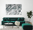 Classic White Marble Light Blue Glitter Glam #1 by Anita & Bella Jantz on GIANT ART - blue photo illustration