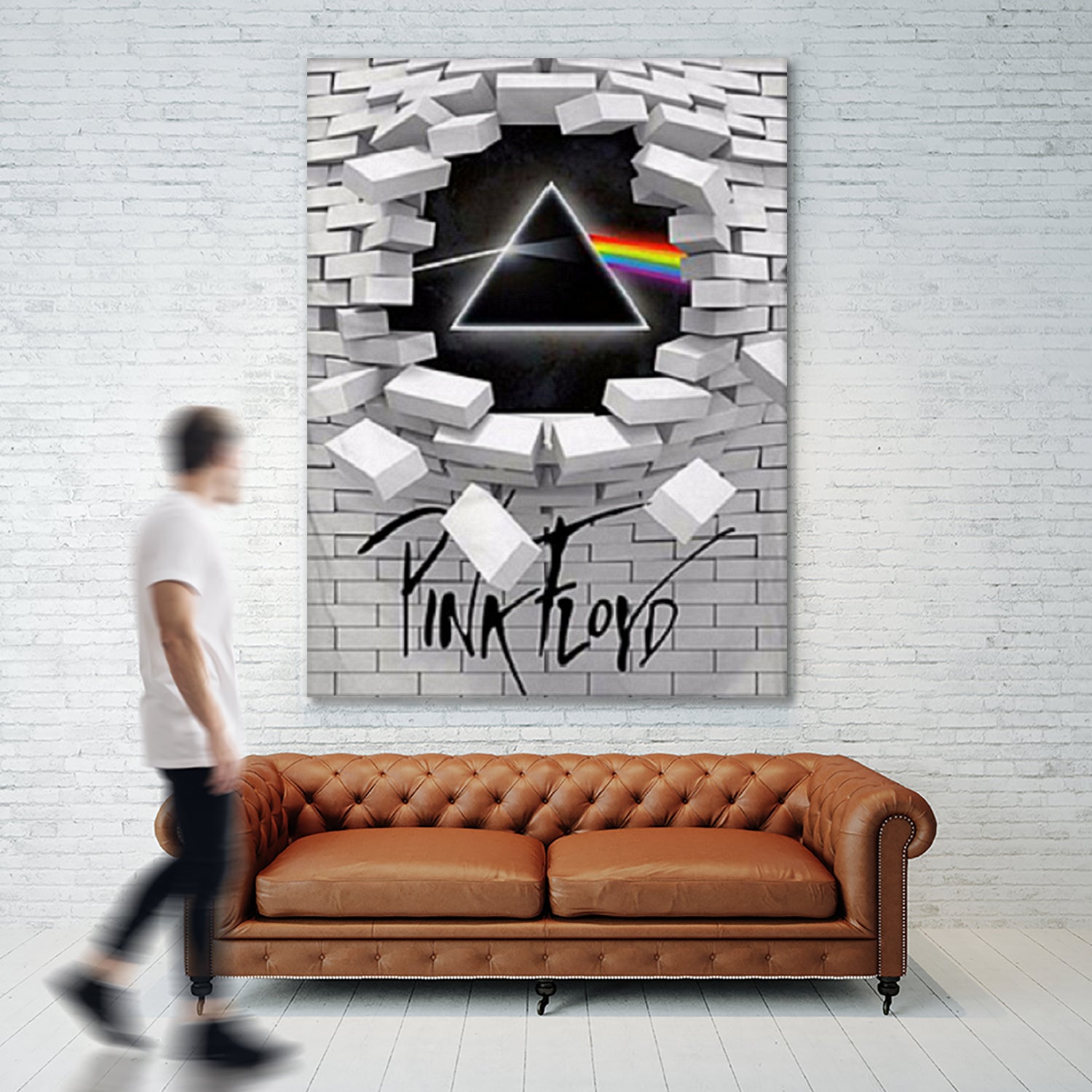 Pink Floyd 3D by elaine harrald on GIANT ART - white 3d art