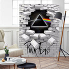 Pink Floyd 3D by elaine harrald on GIANT ART - white 3d art