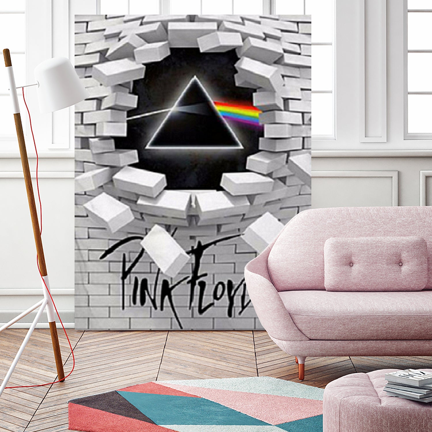 Pink Floyd 3D by elaine harrald on GIANT ART - white 3d art