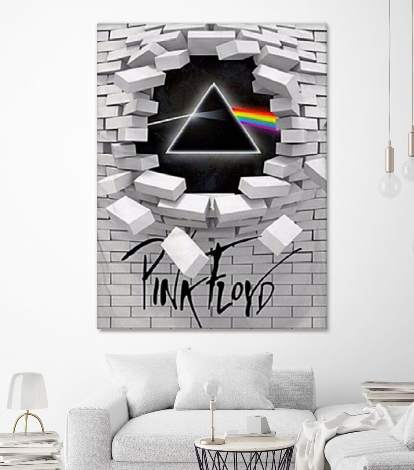 Pink Floyd 3D by elaine harrald on GIANT ART - white 3d art