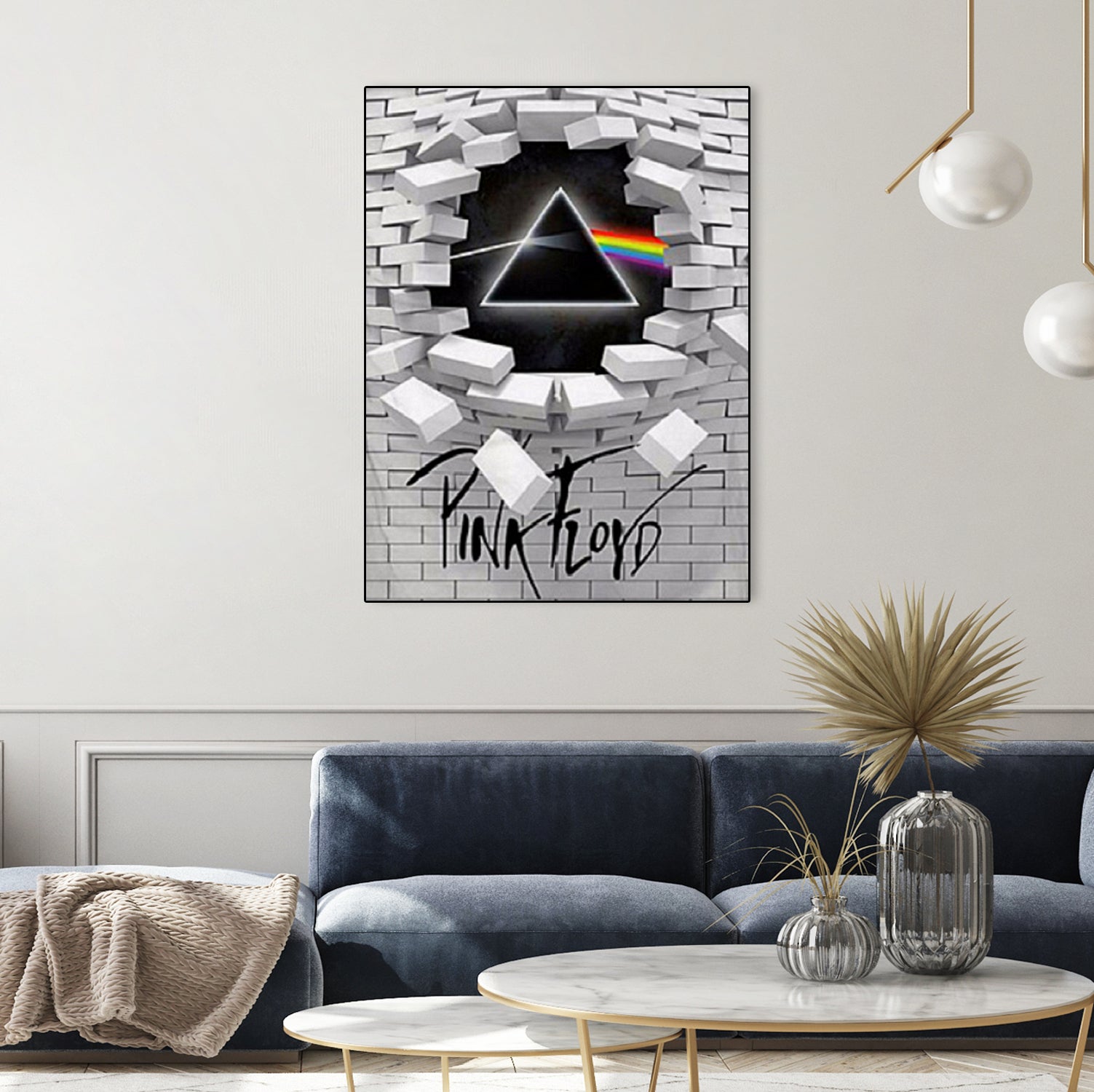 Pink Floyd 3D by elaine harrald on GIANT ART - white 3d art