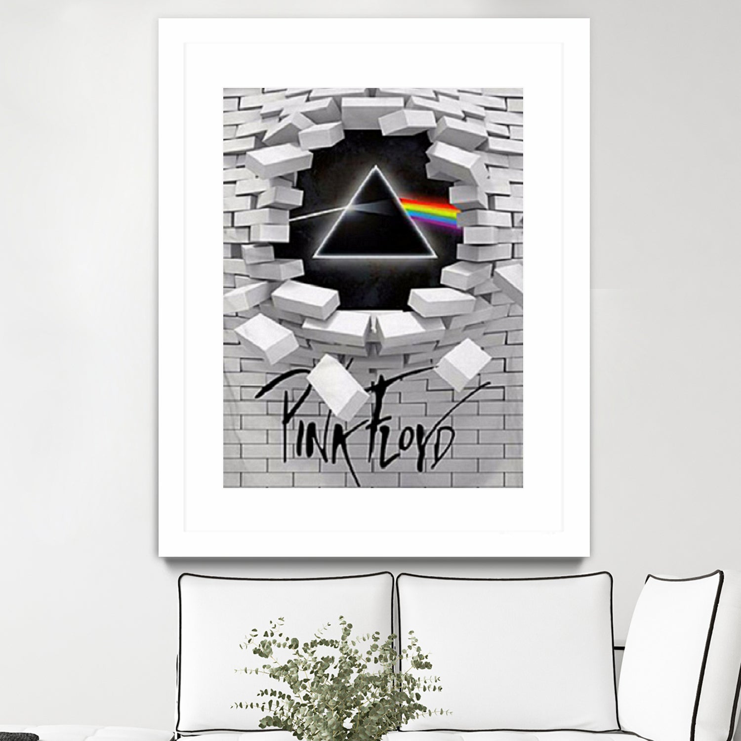 Pink Floyd 3D by elaine harrald on GIANT ART - white 3d art