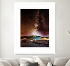 Amazing Shot of the Milky Way Galaxy by RJ Byrd on GIANT ART - fuchsia photo illustration