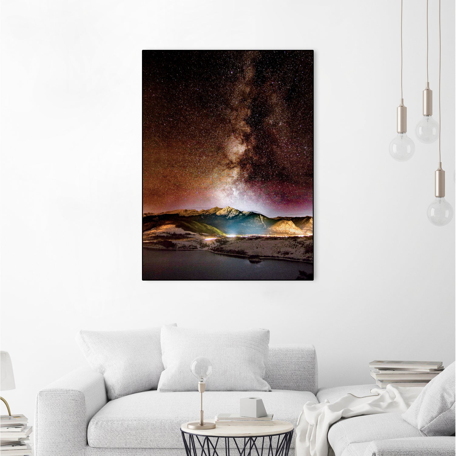 Amazing Shot of the Milky Way Galaxy by RJ Byrd on GIANT ART - fuchsia photo illustration