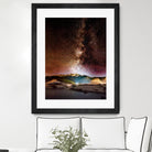 Amazing Shot of the Milky Way Galaxy by RJ Byrd on GIANT ART - fuchsia photo illustration