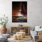 Amazing Shot of the Milky Way Galaxy by RJ Byrd on GIANT ART - fuchsia photo illustration