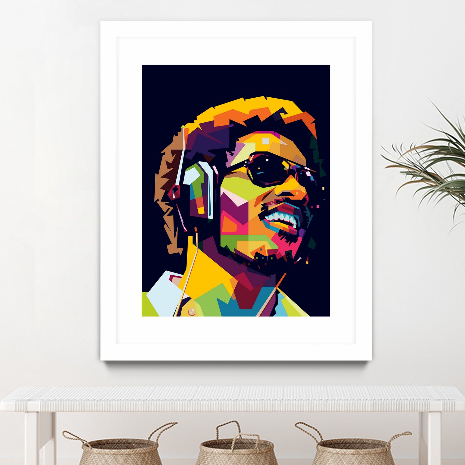 Stevie Wonder by Yusuf Yusuf Dedi Wijaya on GIANT ART - white vector illustration