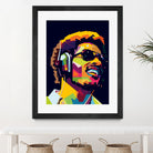 Stevie Wonder by Yusuf Yusuf Dedi Wijaya on GIANT ART - white vector illustration