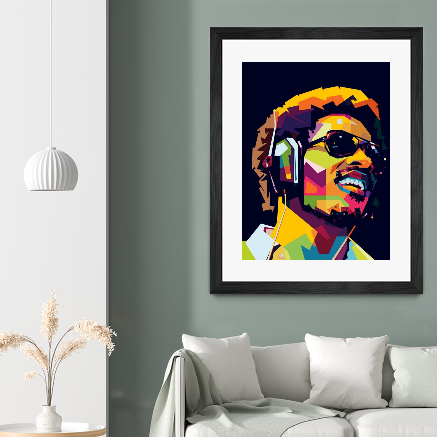 Stevie Wonder by Yusuf Yusuf Dedi Wijaya on GIANT ART - white vector illustration