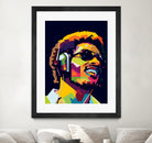 Stevie Wonder by Yusuf Yusuf Dedi Wijaya on GIANT ART - white vector illustration