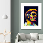 Stevie Wonder by Yusuf Yusuf Dedi Wijaya on GIANT ART - white vector illustration