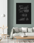 Space Shuttle Patent - Black by Finlay McNevin on GIANT ART - black typography