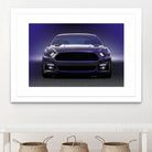 Sixth Generation Mustang Full Frontal by charles sinklier on GIANT ART - black digital painting