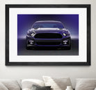 Sixth Generation Mustang Full Frontal by charles sinklier on GIANT ART - black digital painting