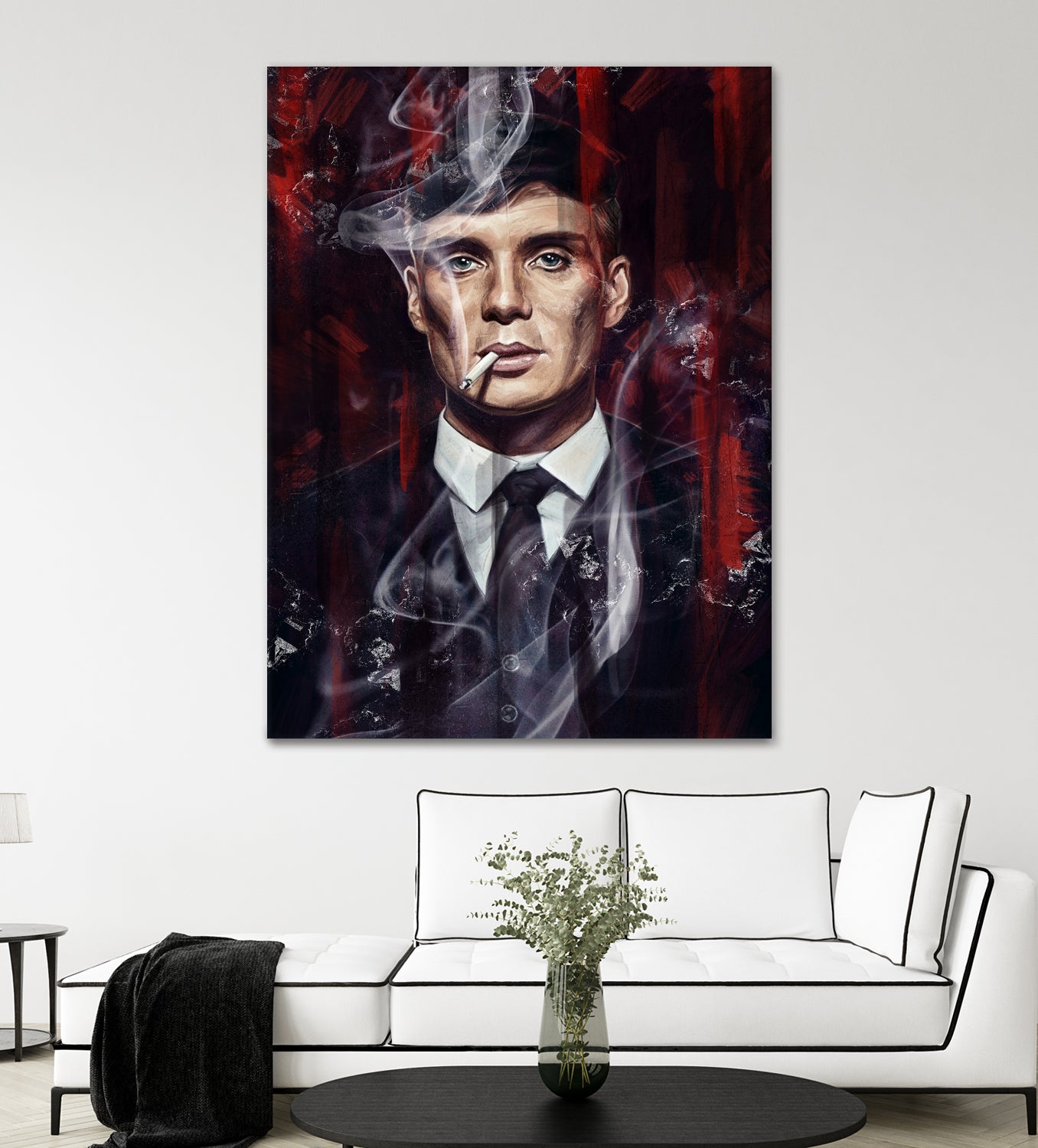 Peaky Blinders by Dmitry Belov on GIANT ART - black digital painting